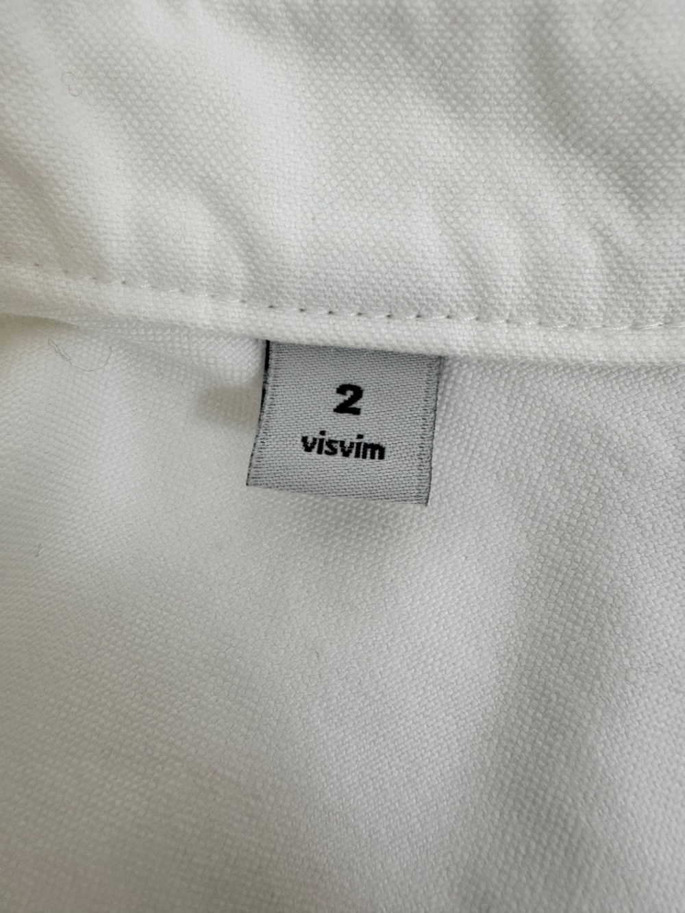 2014 Visvim Japan Juneau Weld L/S Oxford Shirt - White - Med (size 2) - Picture 5 of 6